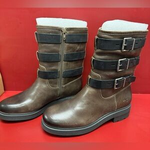 Lucky Brand Women's Cheviss Motorcycle Boot Size 8.5